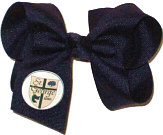 Medium St George (Baton Rouge) Navy with Navy Knot Bow